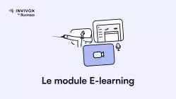 Illustration du service de création de modules de e.learning par Invivox