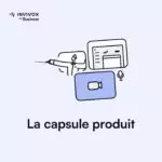 Illustration carré du service de création de capsules produits par Invivox