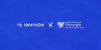 Visuel rectangulaire du partenariat Invivox avec l'Académie Nationale de Chirurgie
