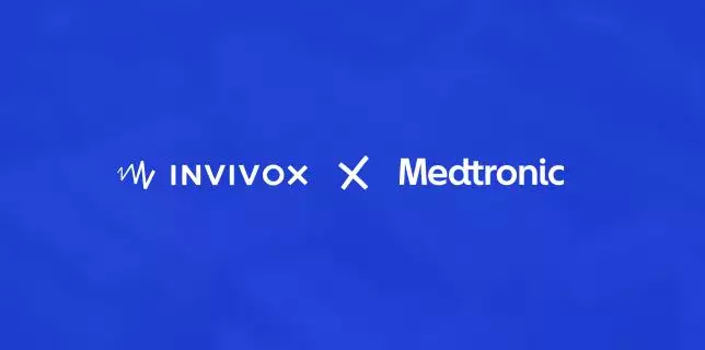 Visuel rectangulaire du partenariat Invivox avec Medtronic
