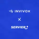 Visuel carré du partenariat Invivox avec le Laboratoire Servier
